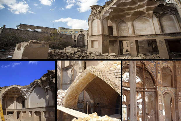 تخریب بناهای تاریخی ایران