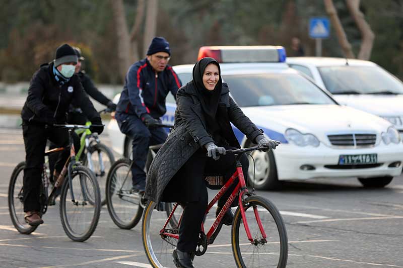 دوچرخه سواری در سطح شهر