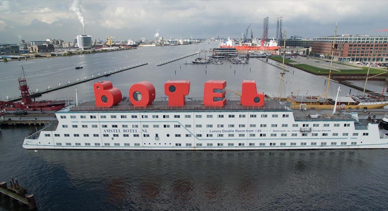 هتل کشتی آمستل بوتل آمستردام