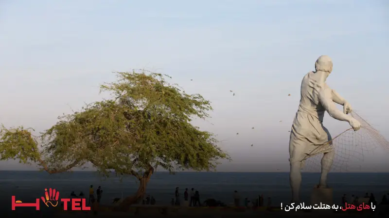 ساحل مرد ماهیگیر کیش