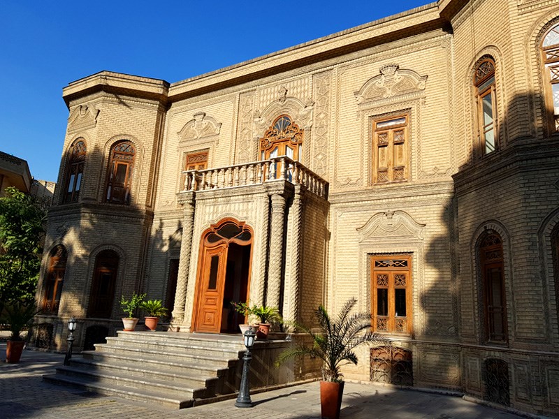 موزه آبگینه تهران عمارتی با تاریخ ایران