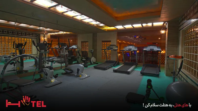 سالن بدنسازی هتل درویشی مشهد