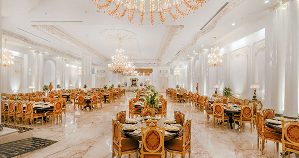 سالن اشراف هتل قصر طلایی مشهد