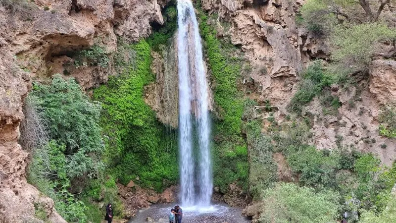 آبشار آبگرم کلات؛ بهشتی نزدیک مشهد