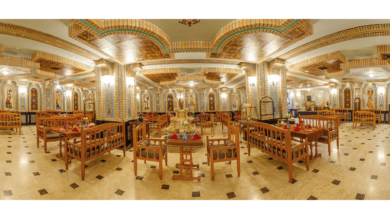 رستوران ترمه هتل قصر طلایی مشهد (گلدن پالاس)