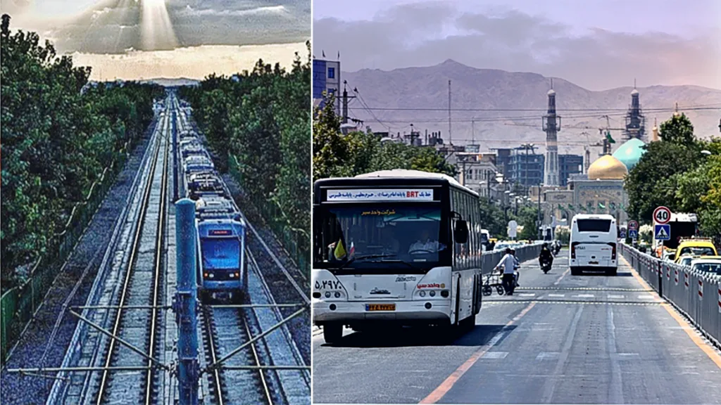حمل و نقل عمومی مشهد