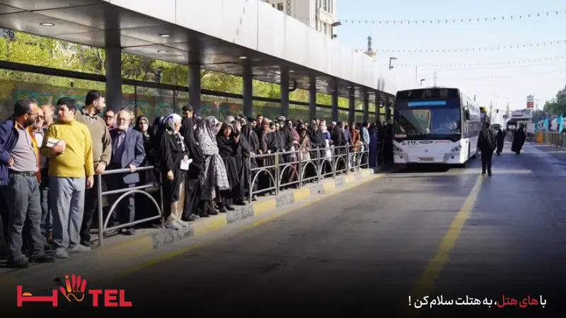 خطوط اتوبوس رانی مشهد