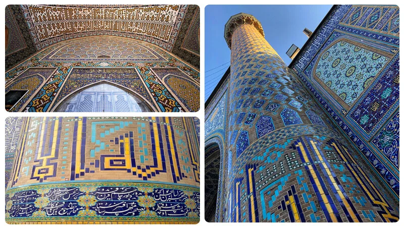 ایوان شرقی مسجد گوهرشاد مشهد-مسجد گوهرشاد