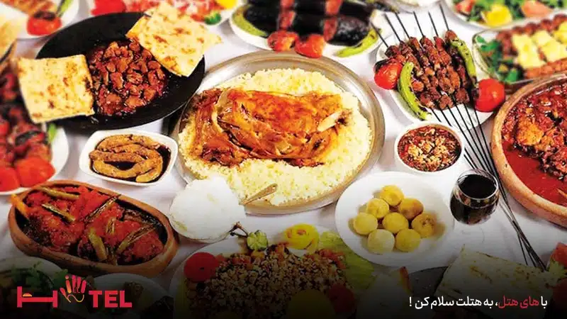 منو رستوران پدیده شاندیز
