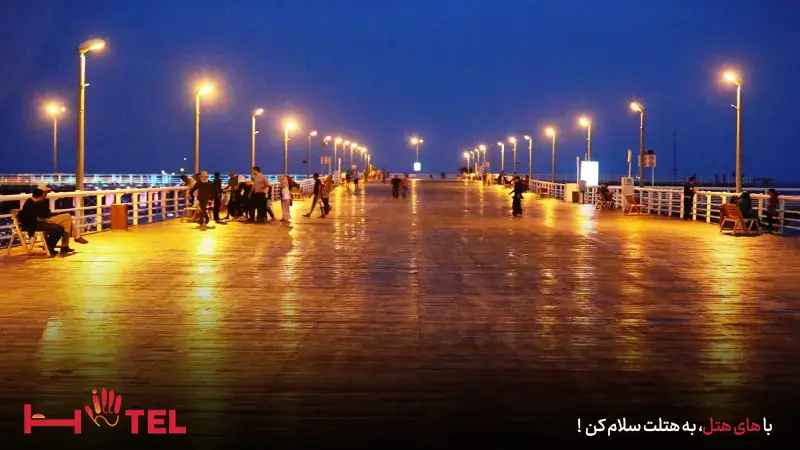 جاهای دیدنی کیش در شب