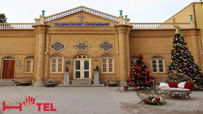 کلیسای وانک شهر اصفهان در روز بعد کریسمس