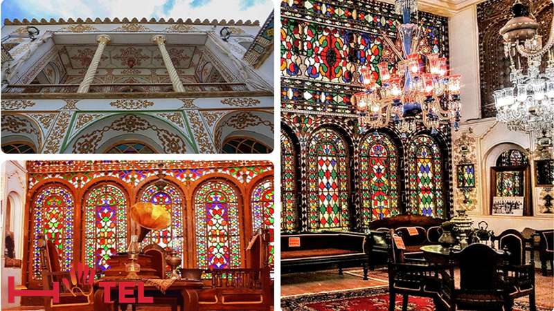 خانه‌ های تاریخی اصفهان: نمای زیبا از خانه تاریخی انگورستان