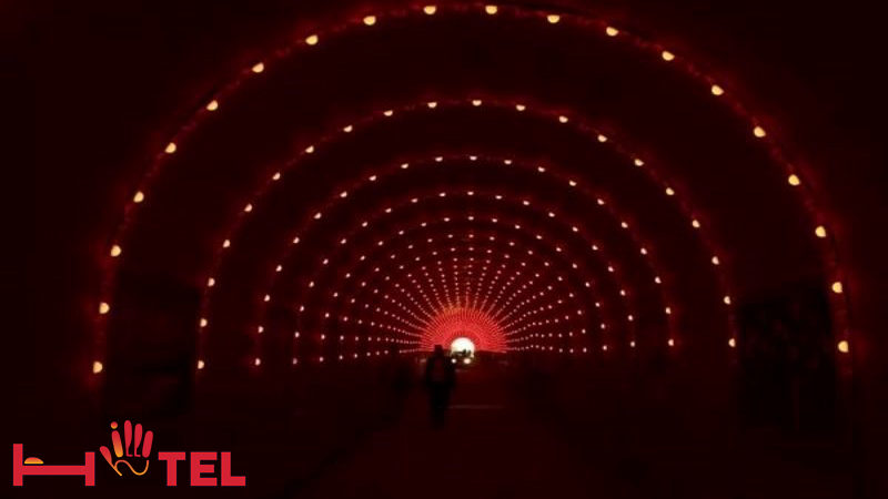 تونل نوری پارک نهج البلاغه تهران

