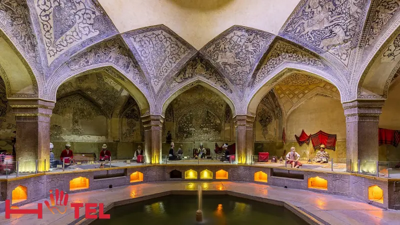 عکس حمام وکیل شیراز