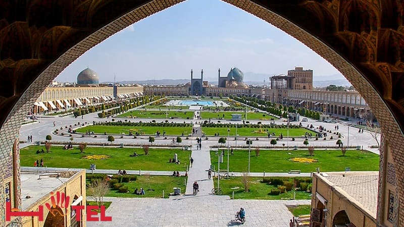 نمایی از میدان نقش جهان اصفهان