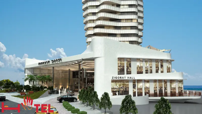 هتل زیگورات یکی از هتل های در حال ساخت قشم