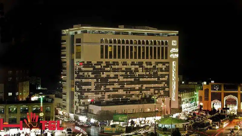 نمایی از هتل اترک مشهد