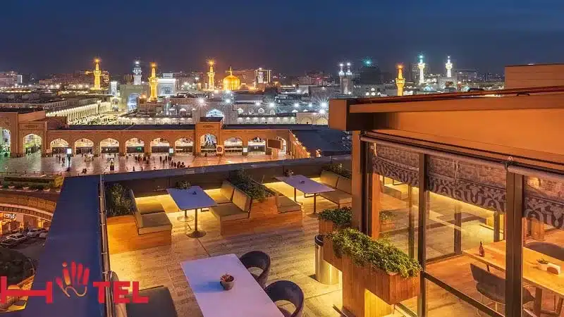 رستوران های هتل قصرالضیافه قدس مشهد