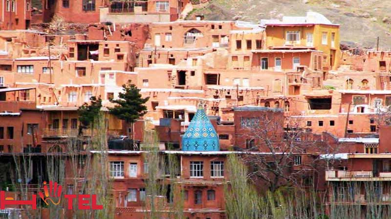 نمای روستای ابیانه کاشان