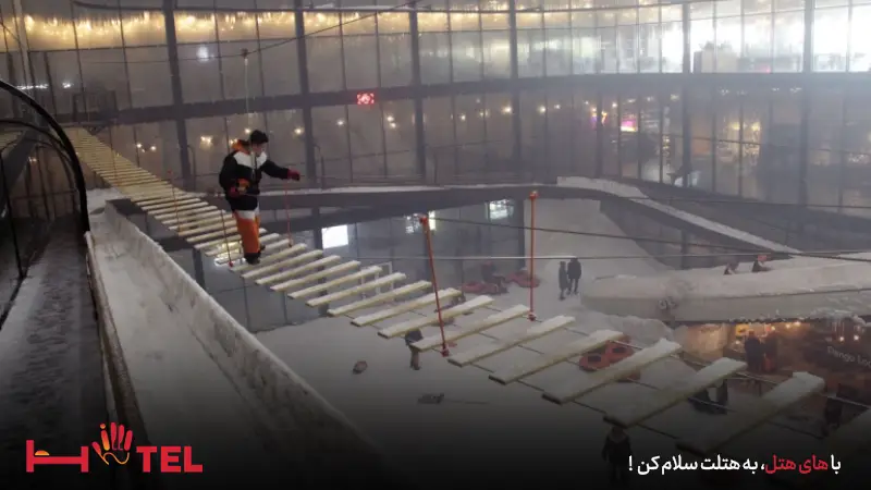 امکانات پارک برفی کیش