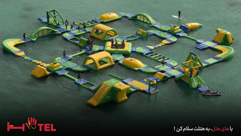 شهربازی بادی مارینا کیش