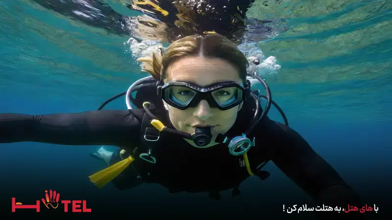 غواصی در کیش برای بانوان